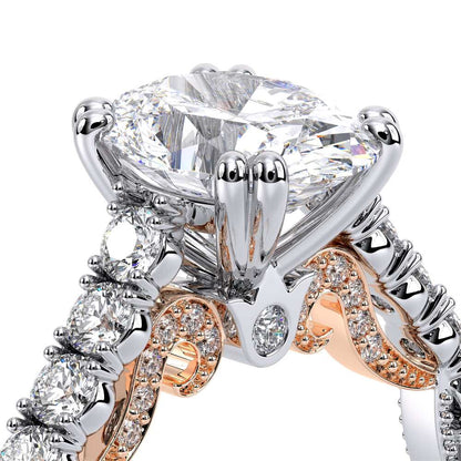 Verragio Pave Oval Engagement Ring