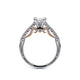 Verragio Pave Pear Engagement Ring