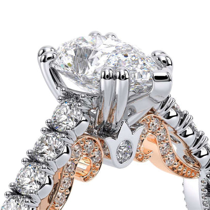 Verragio Pave Pear Engagement Ring