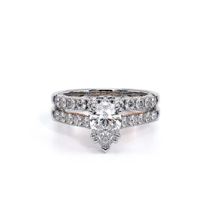 Verragio Pave Pear Engagement Ring