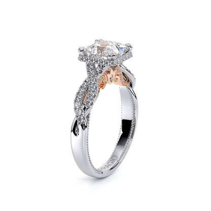 Verragio Halo Princess Engagement Ring