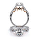 Verragio Halo Round Engagement Ring