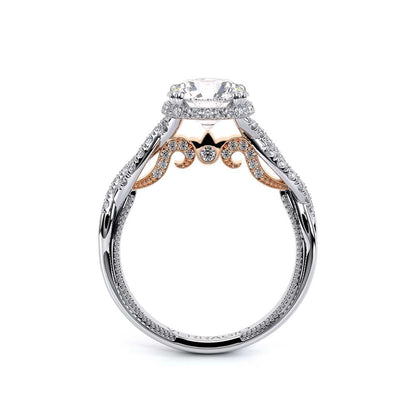Verragio Halo Round Engagement Ring