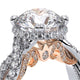 Verragio Halo Round Engagement Ring