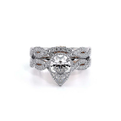Verragio Halo Pear Engagement Ring