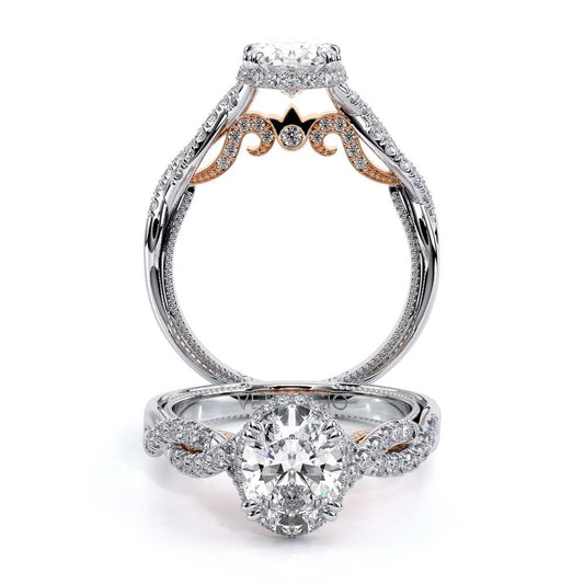 Verragio Halo Oval Engagement Ring