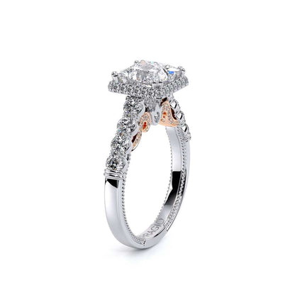 Verragio Halo Princess Engagement Ring
