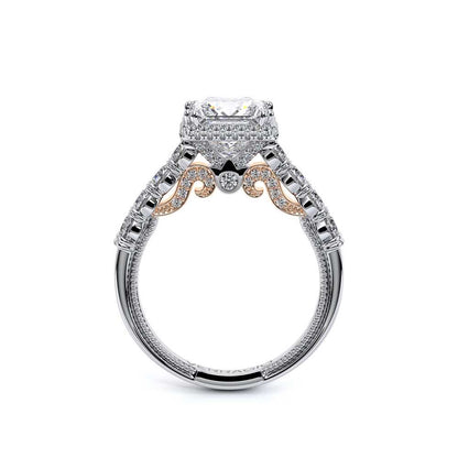 Verragio Halo Princess Engagement Ring