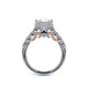 Verragio Halo Princess Engagement Ring