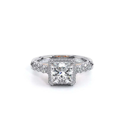 Verragio Halo Princess Engagement Ring