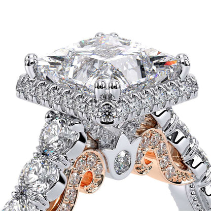 Verragio Halo Princess Engagement Ring