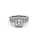 Verragio Halo Princess Engagement Ring