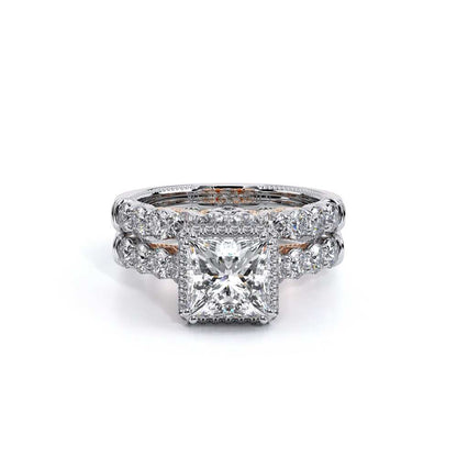 Verragio Halo Princess Engagement Ring