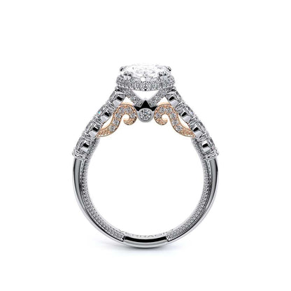 Verragio Halo Pear Engagement Ring
