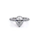 Verragio Halo Pear Engagement Ring
