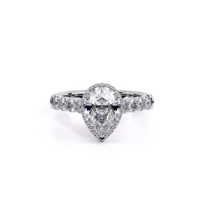Verragio Halo Pear Engagement Ring