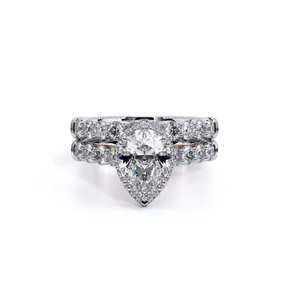 Verragio Halo Pear Engagement Ring