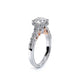 Verragio Halo Round Engagement Ring