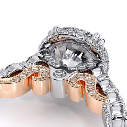 Verragio Halo Round Engagement Ring
