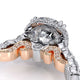 Verragio Halo Round Engagement Ring