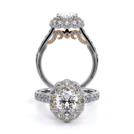 Verragio Halo Oval Engagement Ring