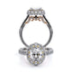 Verragio Halo Oval Engagement Ring
