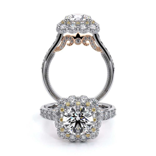 Verragio Halo Cushion Engagement Ring