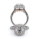 Verragio Halo Cushion Engagement Ring