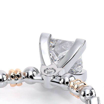 Verragio Solitaire Princess Engagement Ring