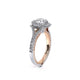 Verragio Halo Round Engagement Ring