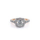 Verragio Halo Round Engagement Ring