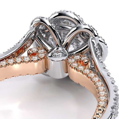 Verragio Halo Round Engagement Ring