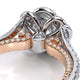 Verragio Halo Round Engagement Ring