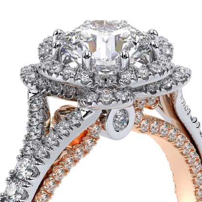 Verragio Halo Round Engagement Ring