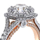 Verragio Halo Round Engagement Ring