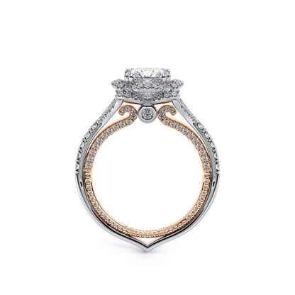Verragio Halo Princess Engagement Ring