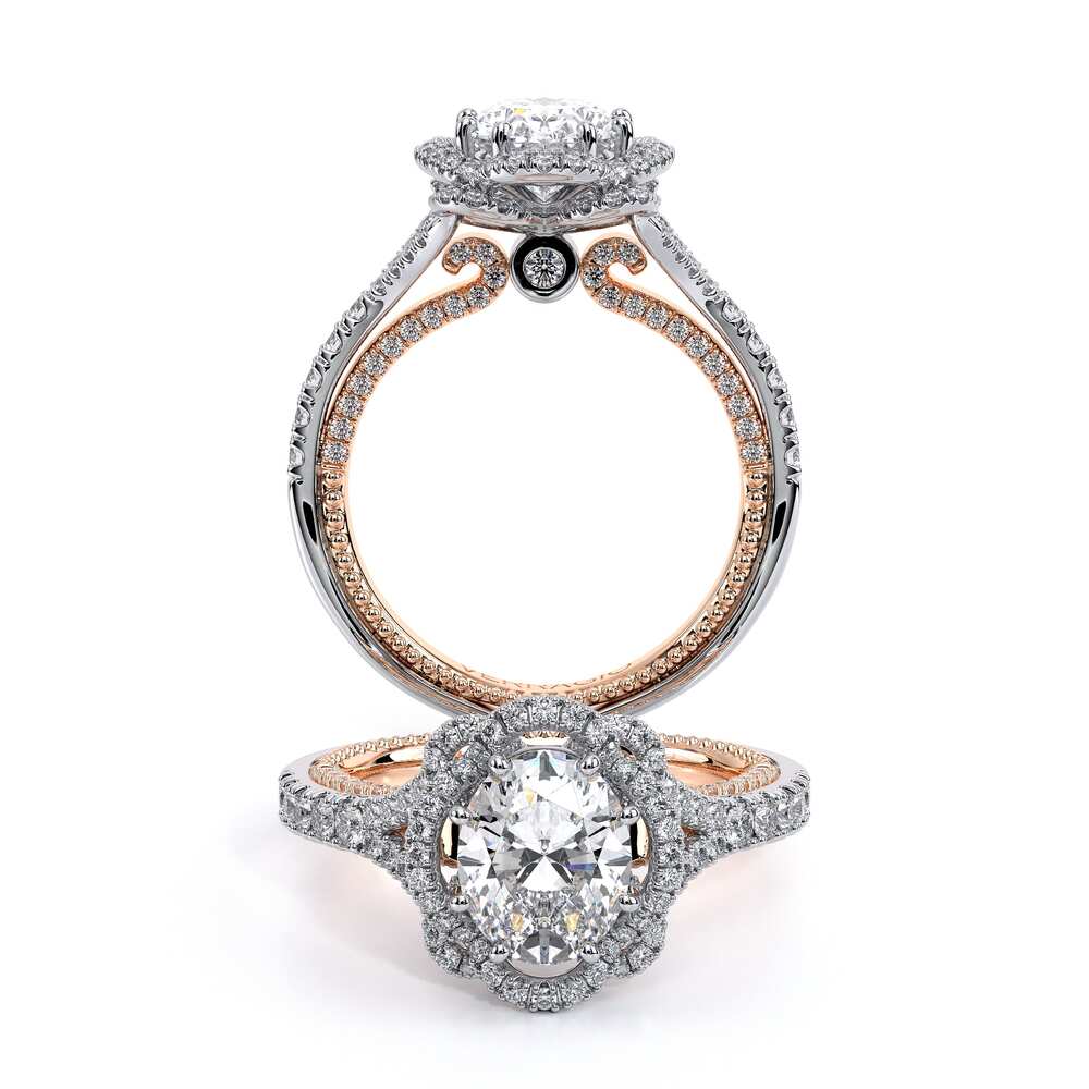 Verragio Halo Oval Engagement Ring