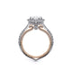 Verragio Halo Oval Engagement Ring