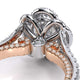 Verragio Halo Oval Engagement Ring