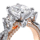 Verragio Three-Stone Oval Engagement Ring