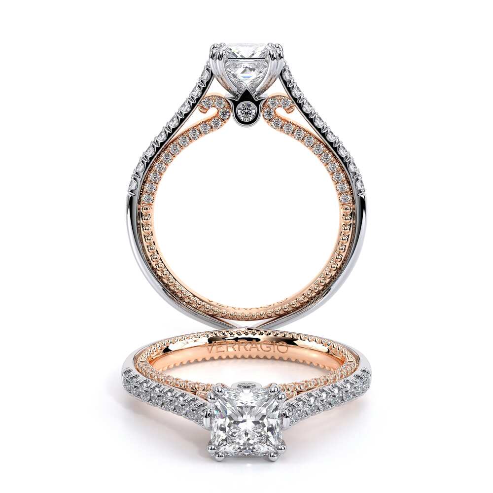 Verragio Pave Princess Engagement Ring