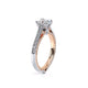 Verragio Pave Princess Engagement Ring
