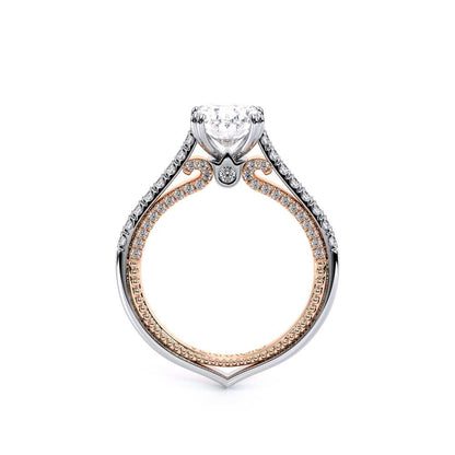 Verragio Pave Oval Engagement Ring