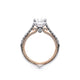 Verragio Pave Oval Engagement Ring