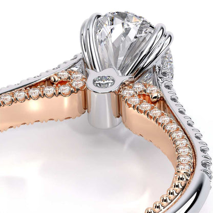 Verragio Pave Oval Engagement Ring