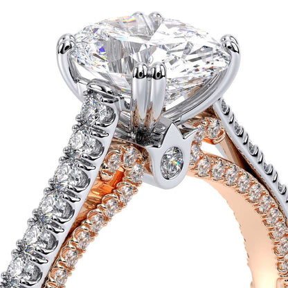 Verragio Pave Oval Engagement Ring