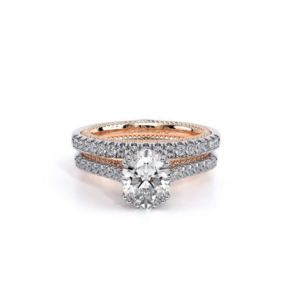 Verragio Pave Oval Engagement Ring