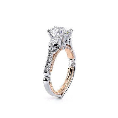 Verragio Three-Stone Oval Engagement Ring