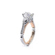 Verragio Three-Stone Oval Engagement Ring