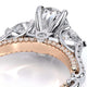 Verragio Three-Stone Oval Engagement Ring